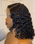 Curly Human Hair Wig Wawa Kiki