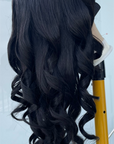 Raw Human Hair, Body Wave Hair Wig.