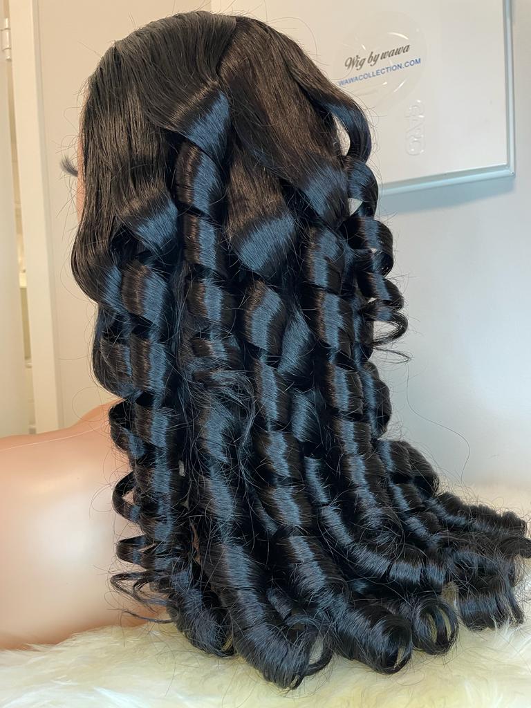 Body Wave Hair 
Raw Human Hair Wig Made with 13x4 HD Lace Frontal.