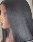 Bone Straight Human Hair, Wig made with Kim K Closure