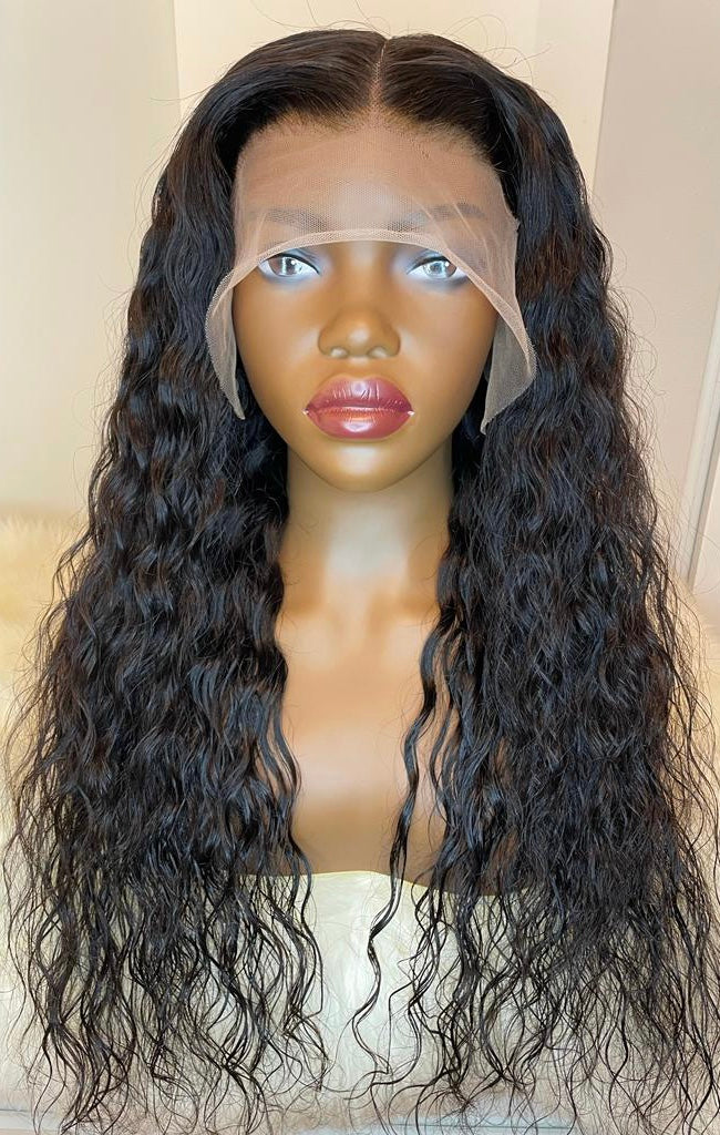 Natural Curls Human Hair, Frontal wig